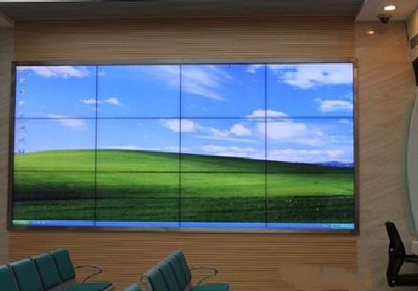 麟游液晶拼接屏的另类用法。